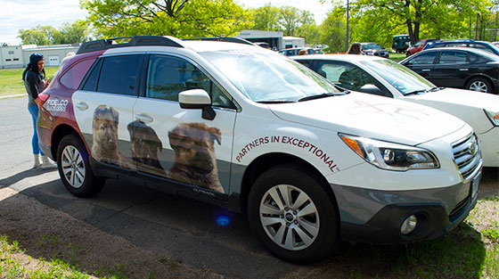 Fidelco Guide Dog van wrap 